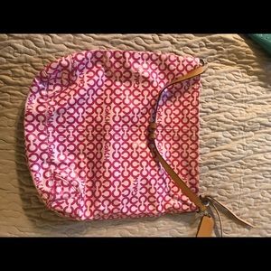 Coach bag. Love this just don’t use it anymore. Pretty pink color.